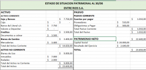 Estado de Situacion Patrimonial