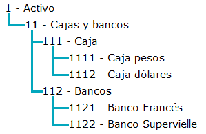 Plan de cuentas codificado