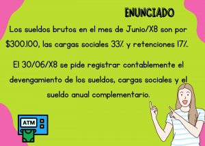 ejercicios de sueldos y aguinaldo