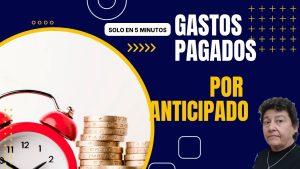 Gastos pagados por anticipado