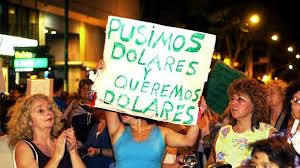 La pesificación de los depósitos