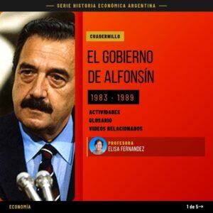 El gobierno de Alfonsin
